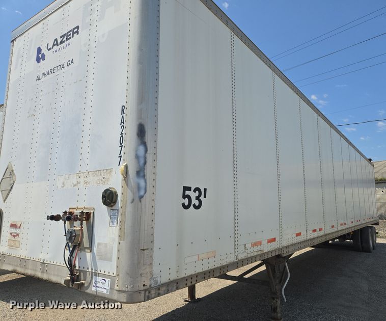 image for item DF8611 2003 Wabash DVCVHPC dry van trailer