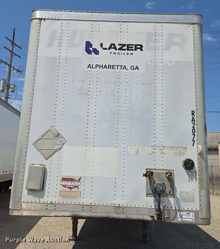 image for item DF8611 2003 Wabash DVCVHPC dry van trailer