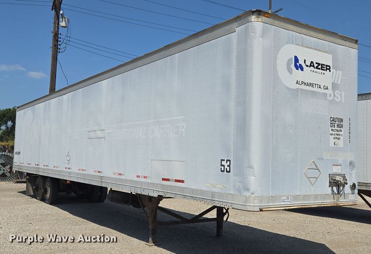 image for item DF8612 2000 Great Dane dry van trailer