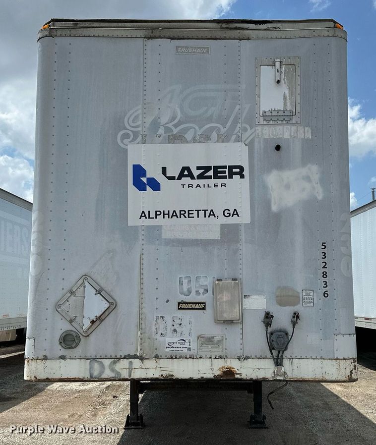 image for item DF8617 1999 Fruehuaf dry van trailer