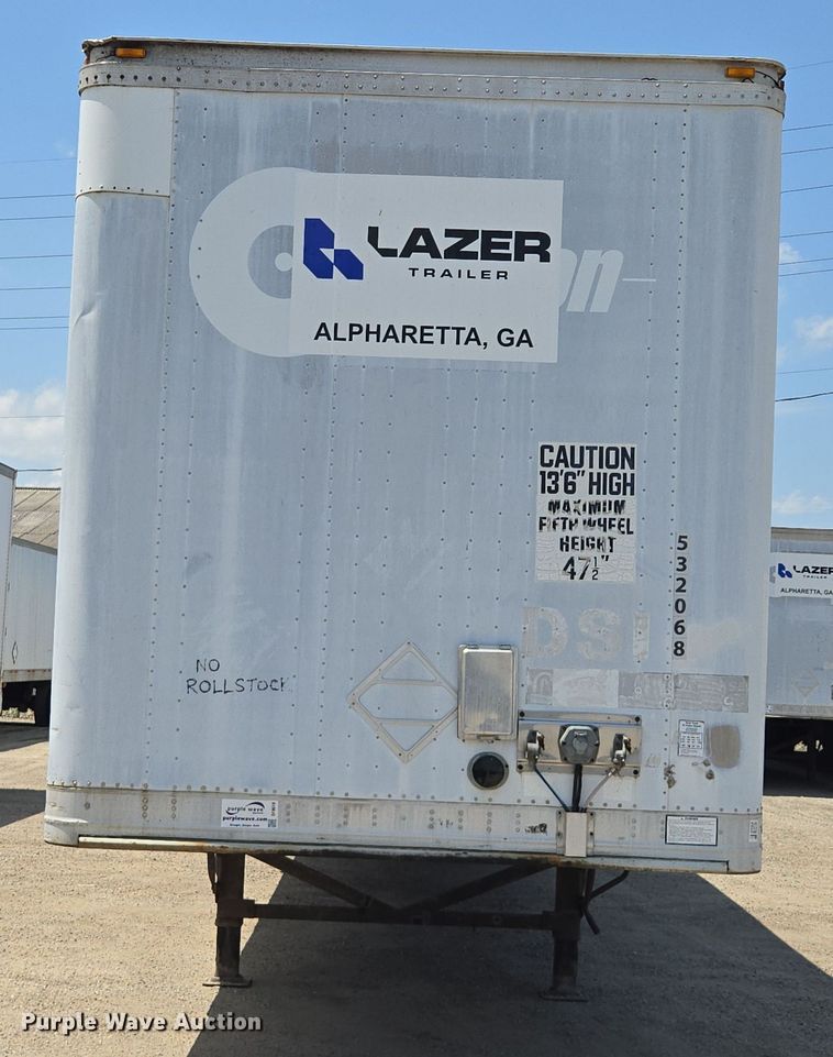 image for item DF8618 2000 Pines 7411TP-SAX dry van trailer