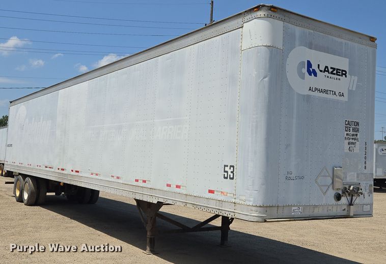 image for item DF8618 2000 Pines 7411TP-SAX dry van trailer