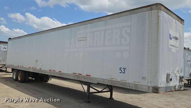 image for item DF8619 2000 Lufkin TFV-IPST dry van trailer