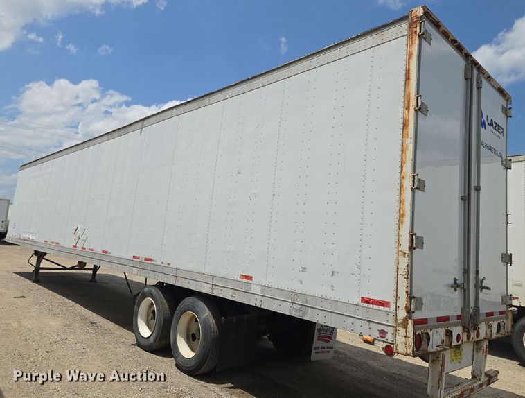 image for item DF8619 2000 Lufkin TFV-IPST dry van trailer