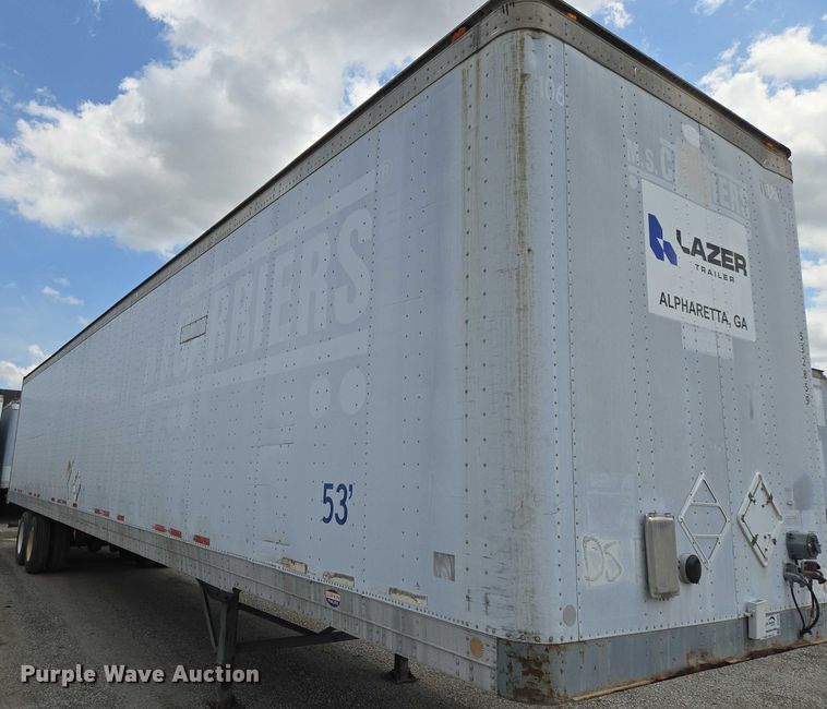 image for item DF8619 2000 Lufkin TFV-IPST dry van trailer