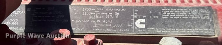 image for item DS3828 2021 Peterbilt 389 semi truck