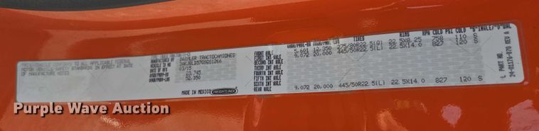 image for item DS3830 2016 Freightliner Cascadia 125 semi truck