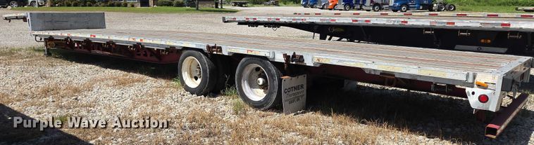 image for item DS3831 2005 Trail King IND., INC. TK80ACS-532 drop deck trailer