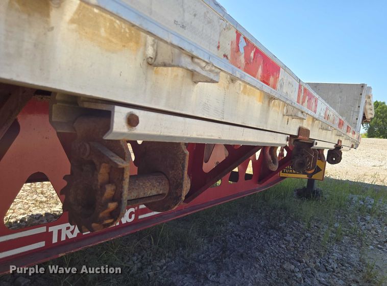 image for item DS3831 2005 Trail King IND., INC. TK80ACS-532 drop deck trailer