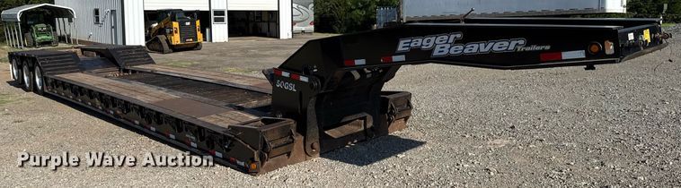 image for item DT6707 2019 General Engines Co, Inc. Eager Beaver 50GSL lowboy equipment trailer