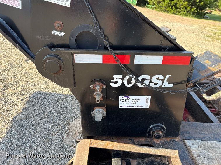 image for item DT6707 2019 General Engines Co, Inc. Eager Beaver 50GSL lowboy equipment trailer