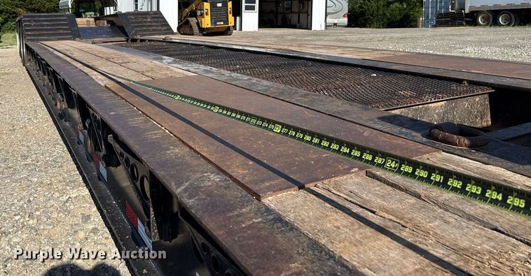 image for item DT6707 2019 General Engines Co, Inc. Eager Beaver 50GSL lowboy equipment trailer