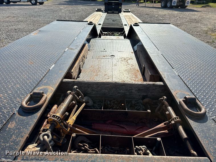 image for item DT6707 2019 General Engines Co, Inc. Eager Beaver 50GSL lowboy equipment trailer