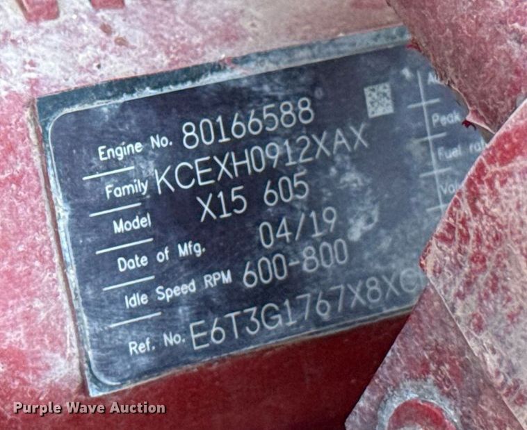 image for item DT6708 2020 Peterbilt 567 semi truck