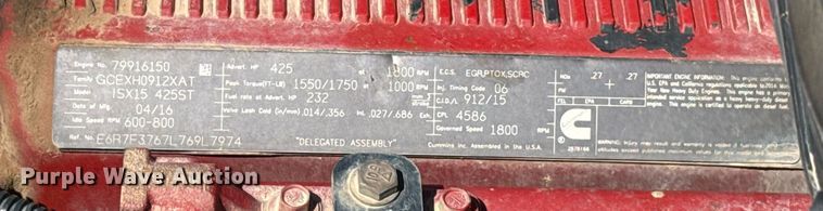 image for item DT6711 2017 Peterbilt 579 semi truck