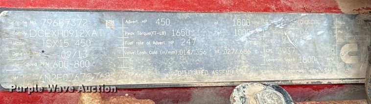 image for item DT6712 2014 Kenworth T660 semi truck