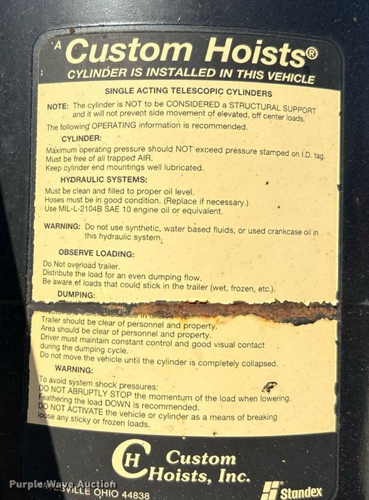 image for item DT6713 2017 Armor Lite SHD-32/42 end dump trailer