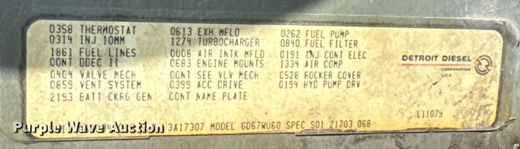 image for item DU9368 1991 Freightliner USF-1E semi truck