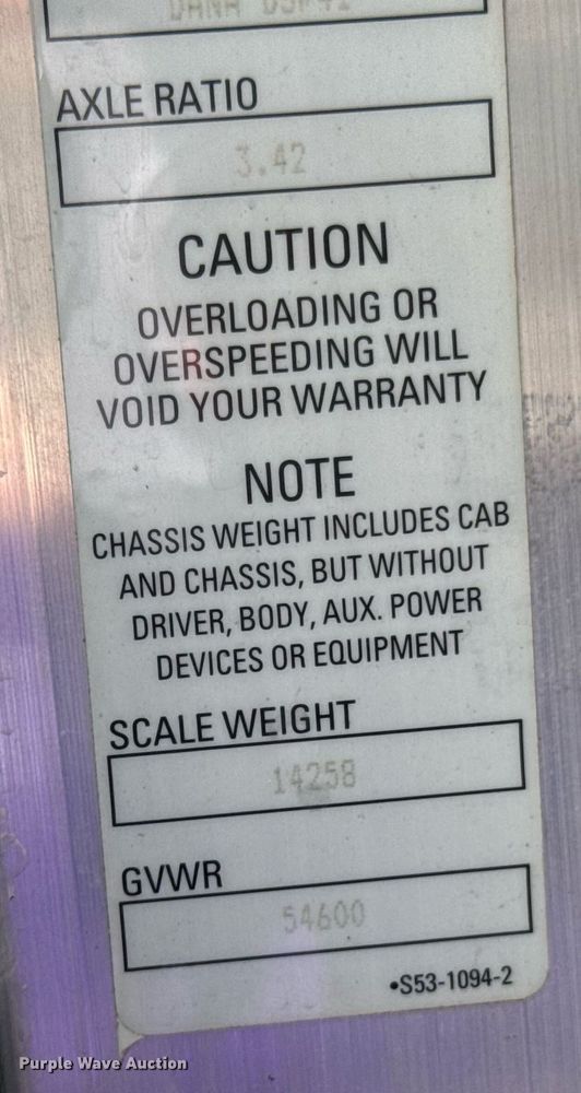 image for item DU9426 2013 Kenworth T370 box truck