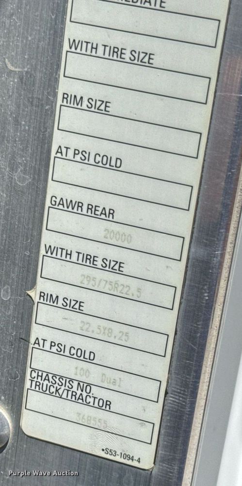 image for item DU9426 2013 Kenworth T370 box truck