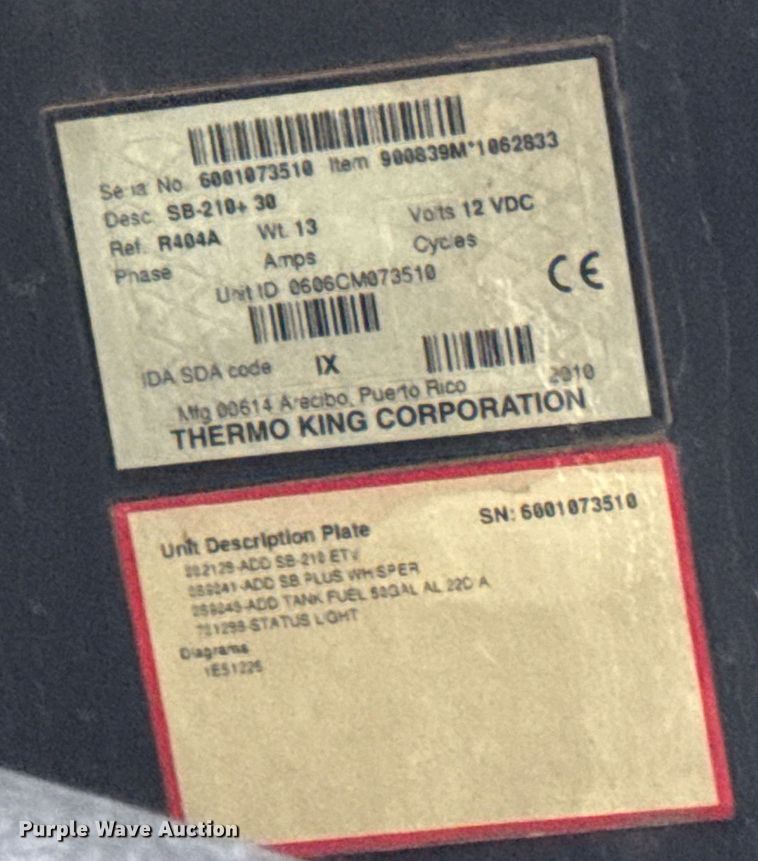 image for item DW3386 1999 Utility  VS2R refrigerated van trailer