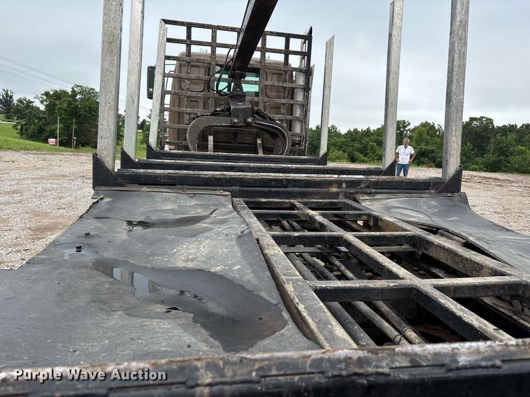 image for item DW7210 2007 Western Star 4900  log lader truck with 2007 Rosa log pup trailer