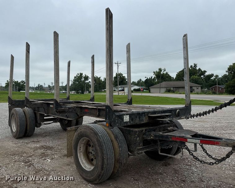 image for item DW7210 2007 Western Star 4900  log lader truck with 2007 Rosa log pup trailer