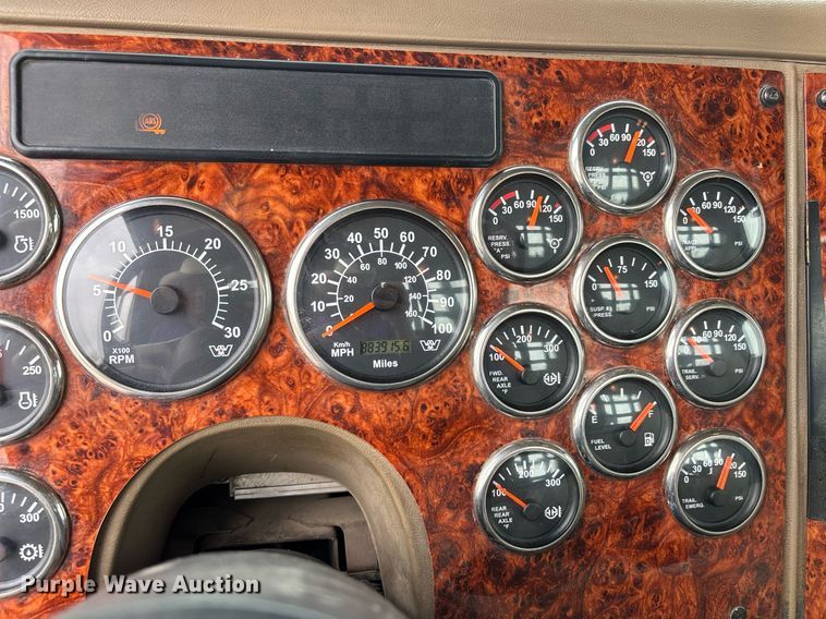 image for item DW7210 2007 Western Star 4900  log lader truck with 2007 Rosa log pup trailer