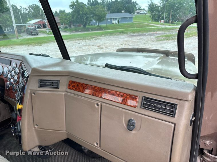 image for item DW7210 2007 Western Star 4900  log lader truck with 2007 Rosa log pup trailer