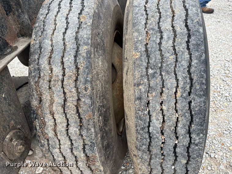 image for item DW7210 2007 Western Star 4900  log lader truck with 2007 Rosa log pup trailer