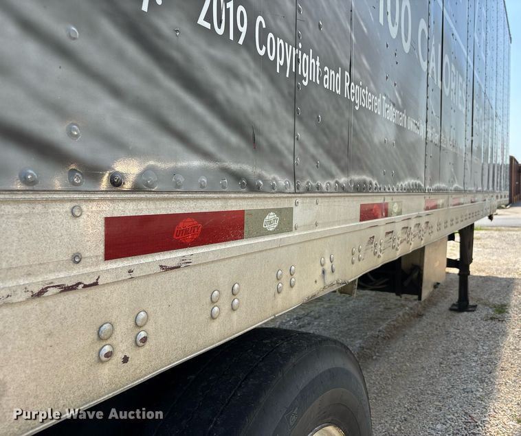 image for item DW7222 2007 Utility Trailers dry van trailer