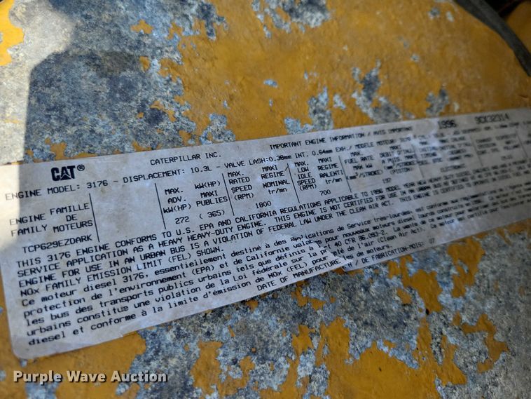 image for item DX7183 1997 Ford Aeromax semi truck