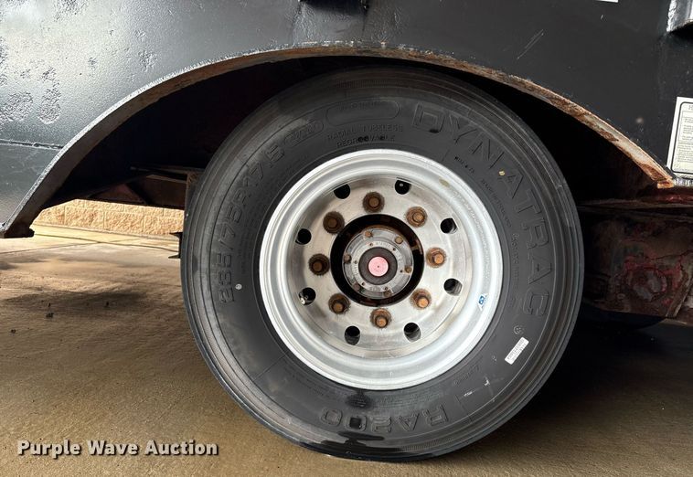 image for item DX8053 2009 Trail-EZE TE80HT48 drop deck hydraulic tail equipment trailer