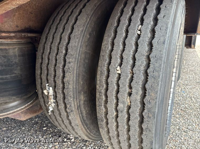 image for item DX8053 2009 Trail-EZE TE80HT48 drop deck hydraulic tail equipment trailer