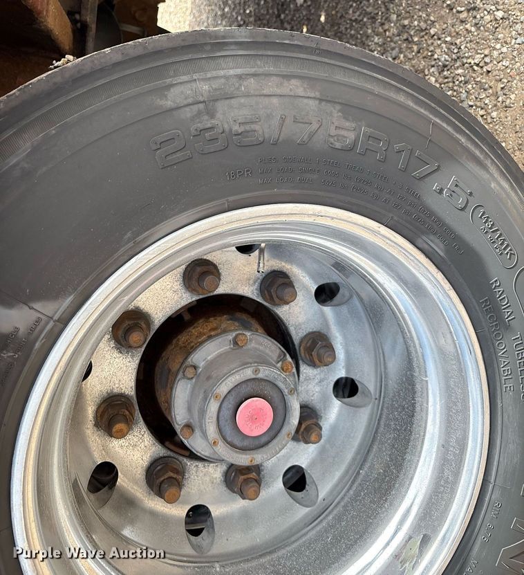 image for item DX8053 2009 Trail-EZE TE80HT48 drop deck hydraulic tail equipment trailer