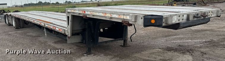 image for item DY0431 2008 Trail King TK80ACS drop deck trailer