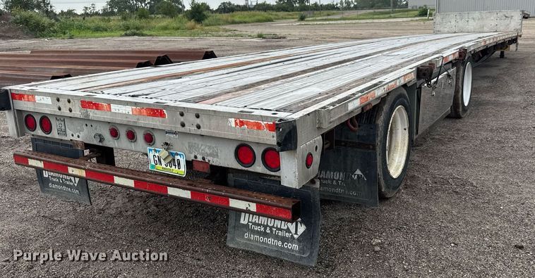 image for item DY0431 2008 Trail King TK80ACS drop deck trailer