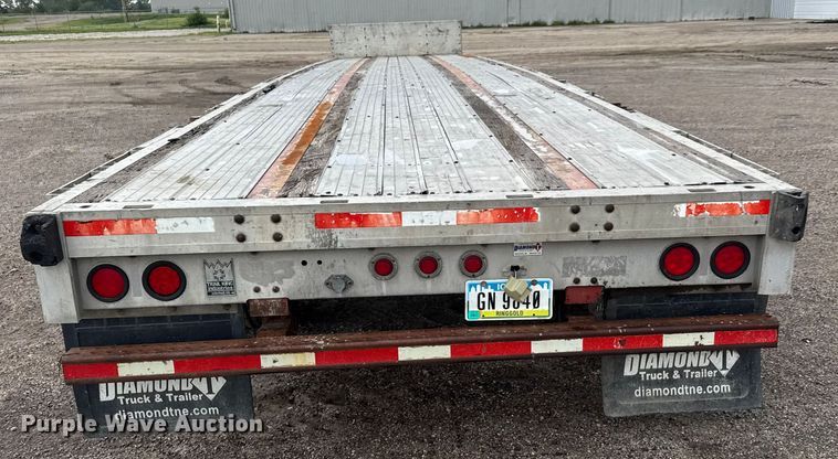 image for item DY0431 2008 Trail King TK80ACS drop deck trailer
