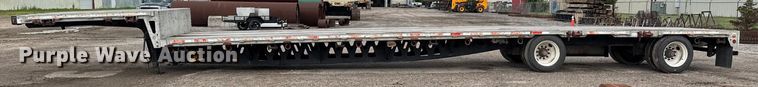 image for item DY0431 2008 Trail King TK80ACS drop deck trailer