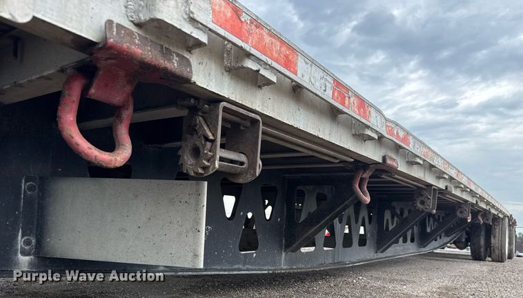 image for item DY0431 2008 Trail King TK80ACS drop deck trailer