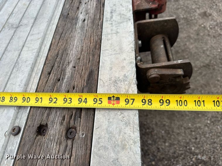 image for item DY0431 2008 Trail King TK80ACS drop deck trailer