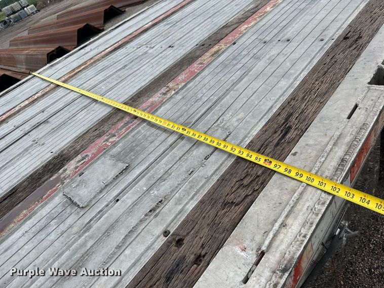 image for item DY0431 2008 Trail King TK80ACS drop deck trailer