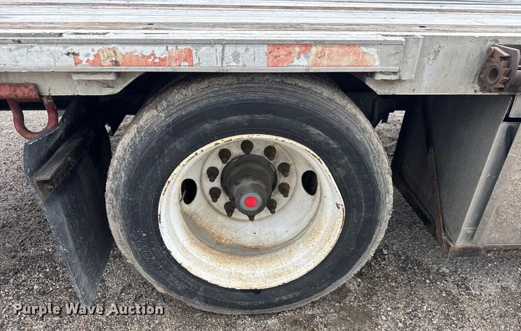 image for item DY0431 2008 Trail King TK80ACS drop deck trailer