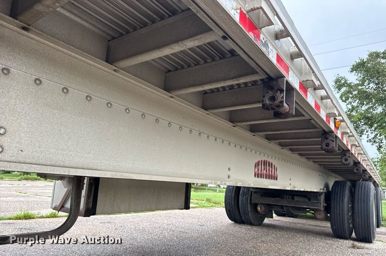 image for item DY0437 2006 Chaparral flatbed trailer