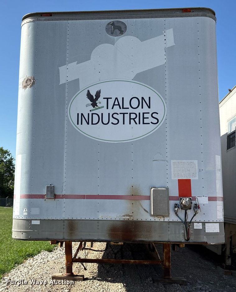 image for item DY0734 1988 Great Dane 7311TDSAL 53 dry van office trailer