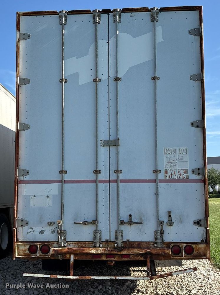 image for item DY0734 1988 Great Dane 7311TDSAL 53 dry van office trailer