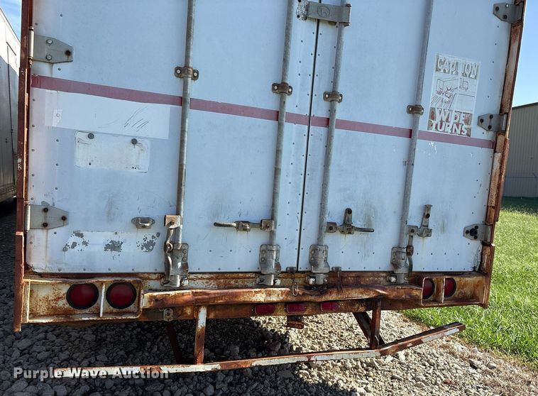 image for item DY0734 1988 Great Dane 7311TDSAL 53 dry van office trailer