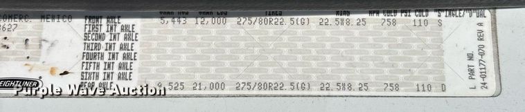 image for item EC1084 2014 Freightliner M2106 box truck