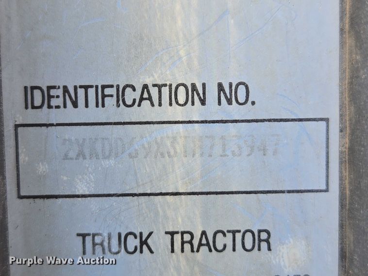 image for item EC1101 1996 Kenworth T800 dump truck