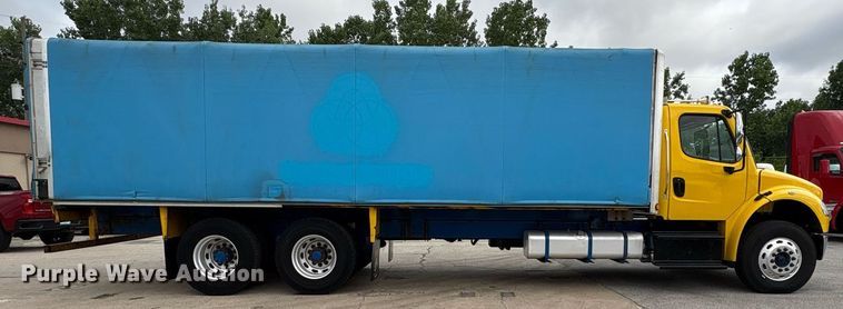 image for item EC4351 2014 Freightliner M2 106 curtain box truck